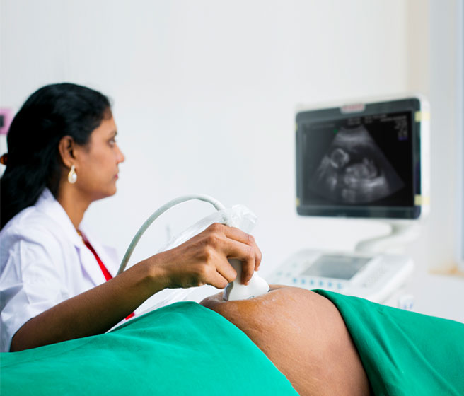 Scanning Process in fertility evaluations and fertility treatment in India